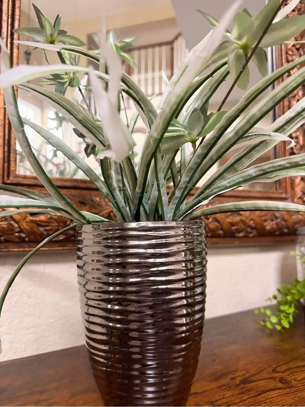 Faux Plant in planter